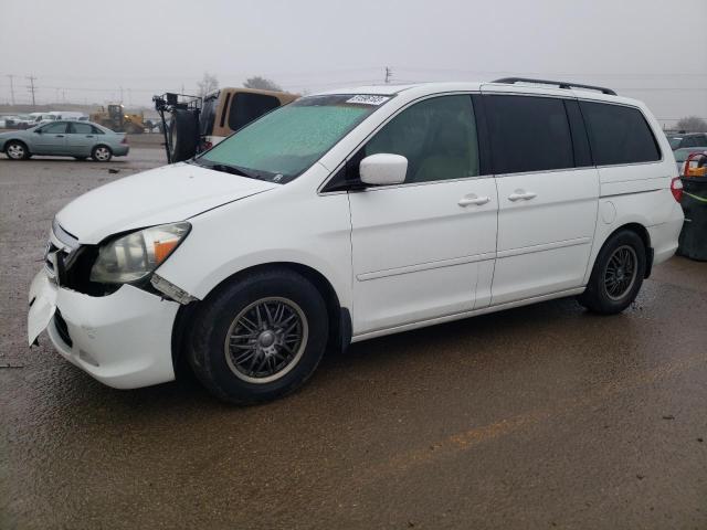 5FNRL38826B085461 - 2006 HONDA ODYSSEY TOURING WHITE photo 1