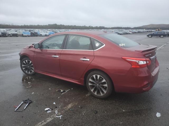 3N1AB7AP2JY212752 - 2018 NISSAN SENTRA S RED photo 2