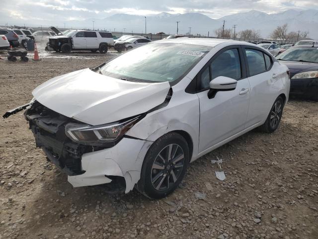 3N1CN8EV0ML875348 - 2021 NISSAN VERSA SV WHITE photo 1