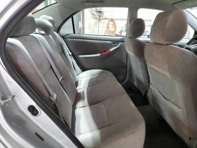 JTDBR32E960066726 - 2006 TOYOTA COROLLA CE SILVER photo 10
