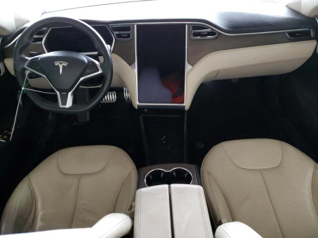 5YJSA1DN7CFS00896 - 2012 TESLA MODEL S წითელი ფოტო 8