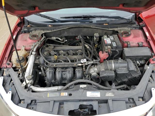 3FAHP0HAXCR361970 - 2012 FORD FUSION SE RED photo 11