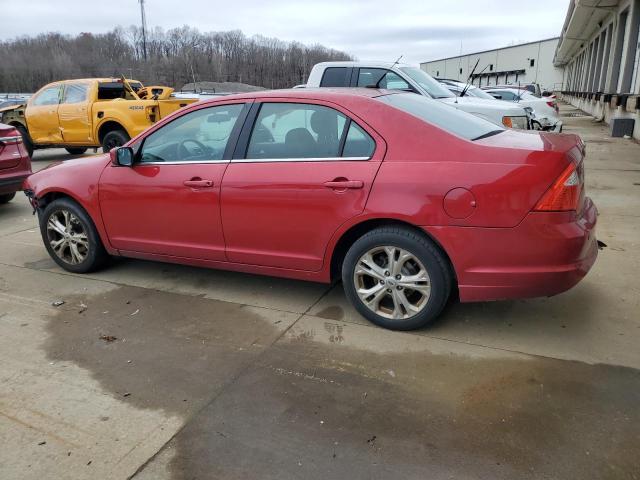 3FAHP0HAXCR361970 - 2012 FORD FUSION SE RED photo 2