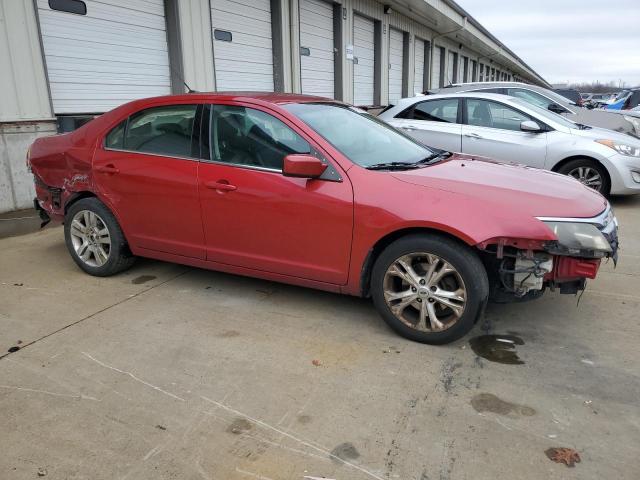 3FAHP0HAXCR361970 - 2012 FORD FUSION SE RED photo 4