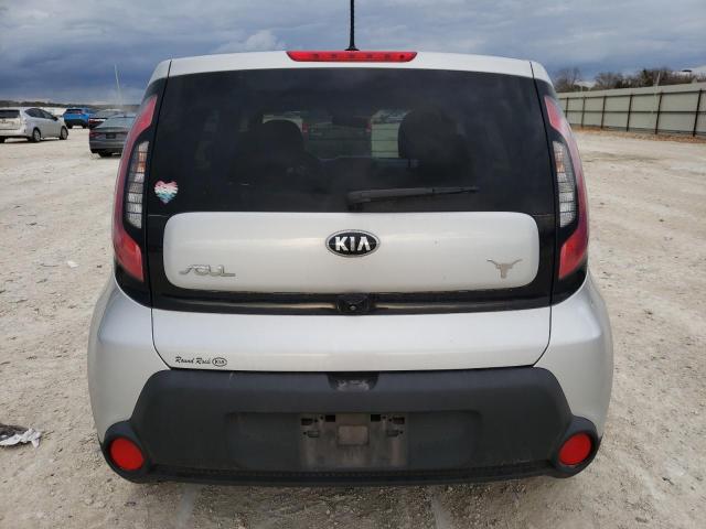 KNDJP3A56E7709283 - 2014 KIA SOUL + SILVER photo 6