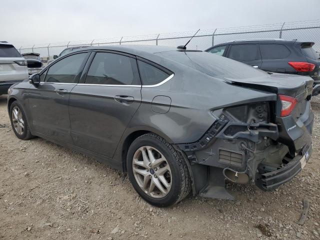 3FA6P0H74GR302172 - 2016 FORD FUSION SE GRAY photo 2