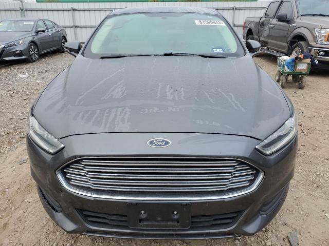 3FA6P0H74GR302172 - 2016 FORD FUSION SE GRAY photo 5