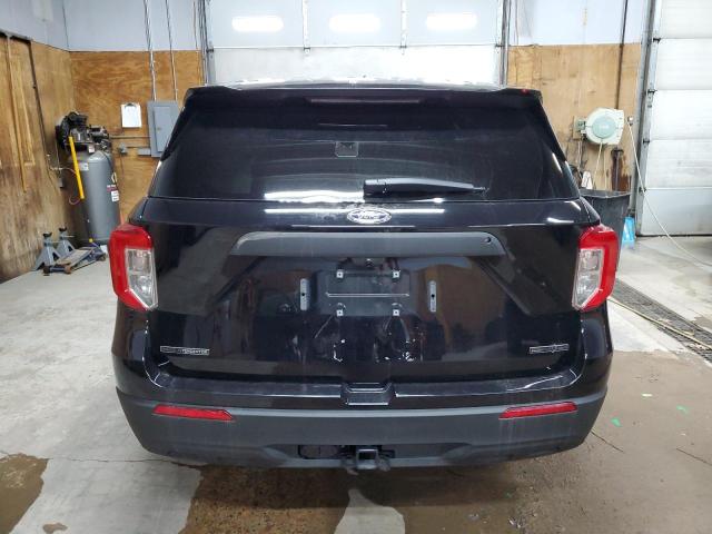 1FM5K8AC5NGB47691 - 2022 FORD EXPLORER POLICE INTERCEPTOR Schwarz Foto 6