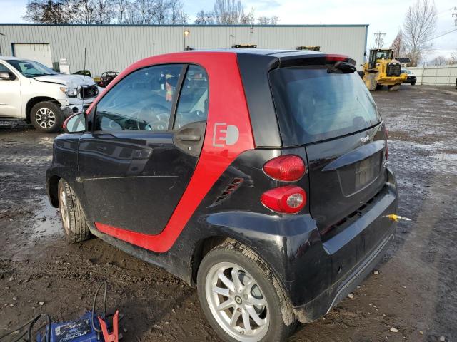 WMEEJ9AA1EK732486 - 2014 SMART FORTWO BLACK photo 2