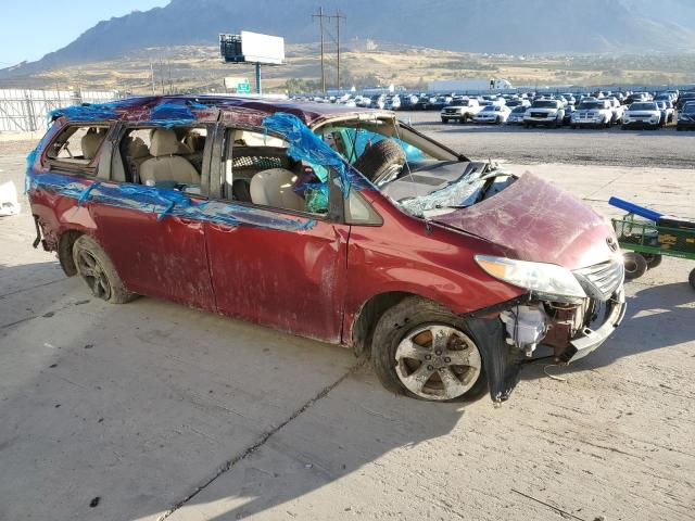 5TDKK3DC1BS129986 - 2011 TOYOTA SIENNA LE BURGUNDY photo 4