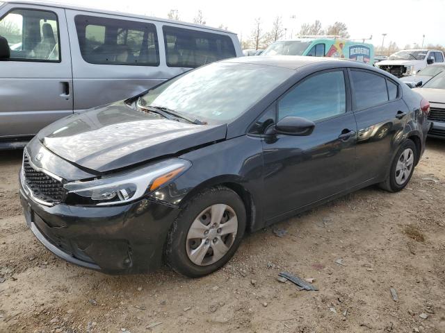 3KPFK4A77HE048590 - 2017 KIA FORTE LX BLACK photo 1