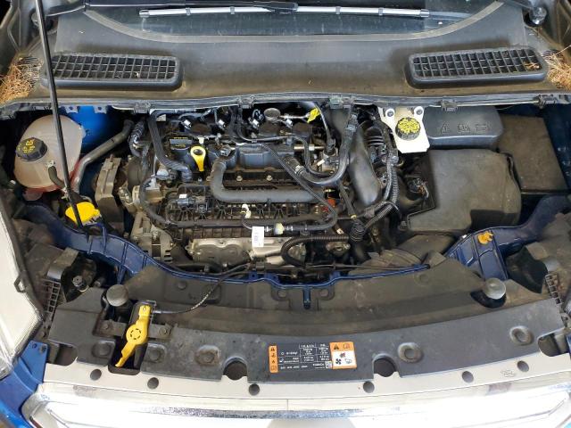 1FMCU9GD9KUB27934 - 2019 FORD ESCAPE SE Bleu photo 12