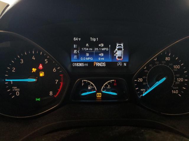 1FMCU9GD9KUB27934 - 2019 FORD ESCAPE SE Bleu photo 9