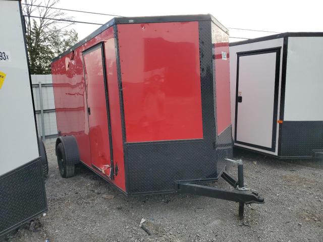 1L9BE1217RG639190 - 2024 UTILITY TRAILER RED photo 1