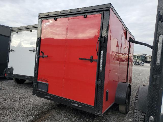 1L9BE1217RG639190 - 2024 UTILITY TRAILER Rojo foto 4