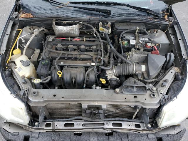 1FAHP3FN3AW293304 - 2010 FORD FOCUS SE SILVER photo 11