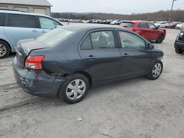 JTDBT923X71139665 - 2007 TOYOTA YARIS GRAY photo 3