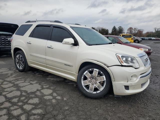 1GKKRTED9BJ384163 - 2011 GMC ACADIA DENALI WHITE photo 4