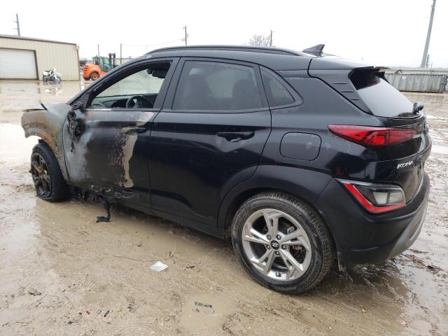 KM8K62AB9NU814470 - 2022 HYUNDAI KONA SEL BLACK photo 2