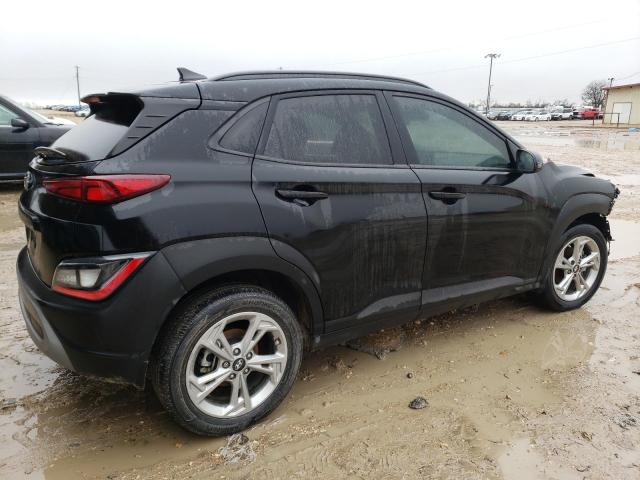 KM8K62AB9NU814470 - 2022 HYUNDAI KONA SEL BLACK photo 3