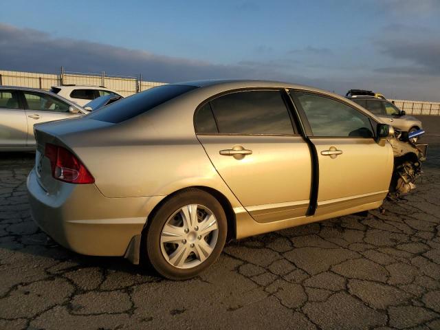 1HGFA165X7L012618 - 2007 HONDA CIVIC LX GOLD photo 3