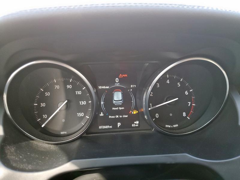 SALVR2BG9GH086415 - 2016 LAND ROVER RANGE ROVE HSE WHITE photo 9