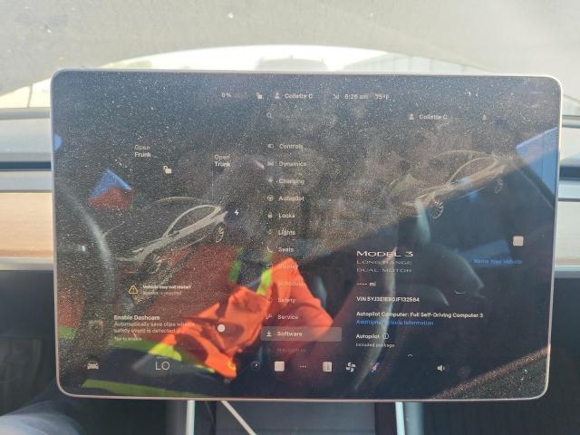 5YJ3E1EB0JF132564 - 2018 TESLA MODEL 3 Grafit fotoğraf 9