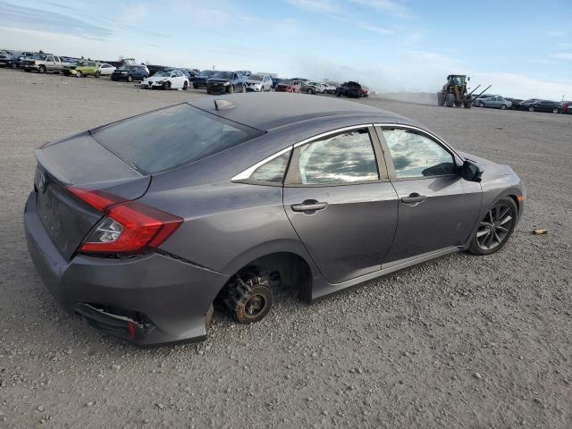 19XFC1F72KE007148 - 2019 HONDA CIVIC EXL GRAY photo 3