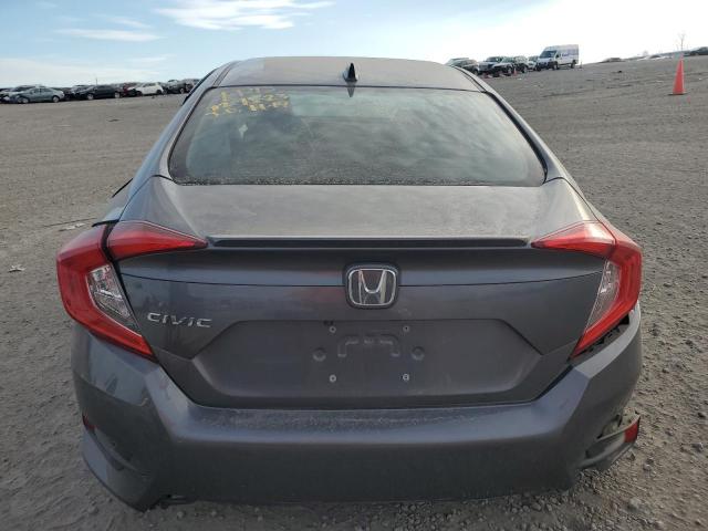 19XFC1F72KE007148 - 2019 HONDA CIVIC EXL GRAY photo 6