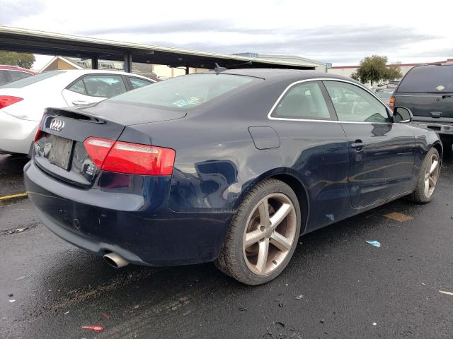 WAUDK78T29A014876 - 2009 AUDI A5 QUATTRO BLUE photo 3