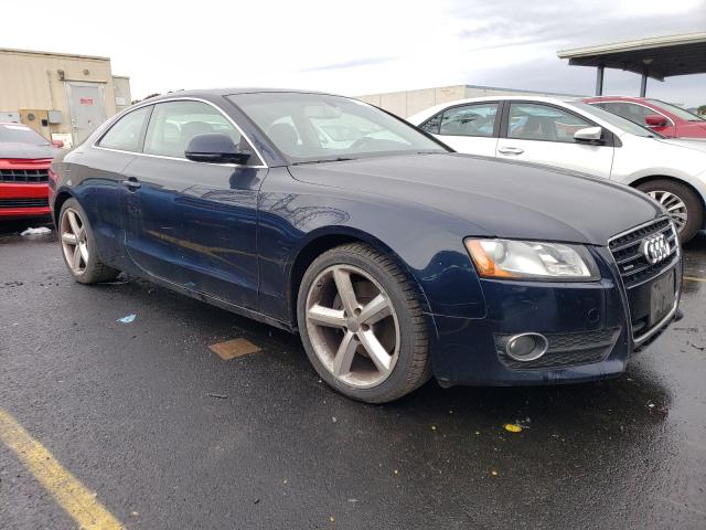 WAUDK78T29A014876 - 2009 AUDI A5 QUATTRO BLUE photo 4