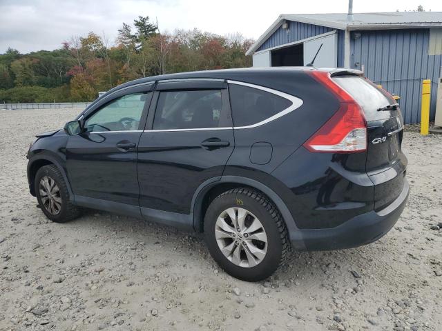 2HKRM4H57DH626916 - 2013 HONDA CR-V EX BLACK photo 2