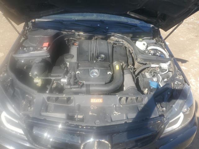 WDDGJ4HB0CF859816 - 2012 MERCEDES-BENZ C 250 BLACK photo 11