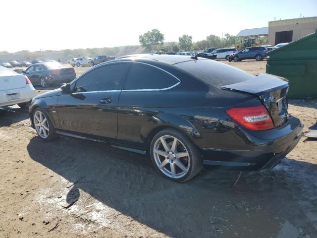 WDDGJ4HB0CF859816 - 2012 MERCEDES-BENZ C 250 BLACK photo 2