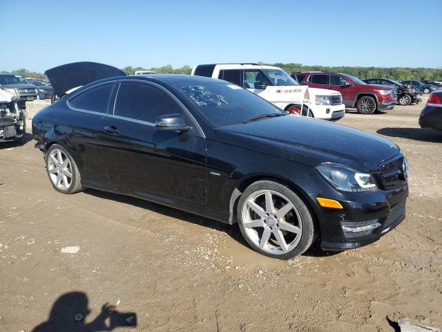 WDDGJ4HB0CF859816 - 2012 MERCEDES-BENZ C 250 BLACK photo 4