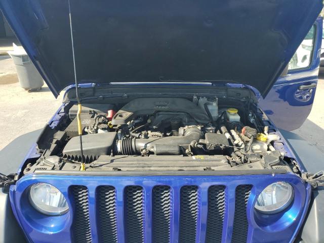 1C4HJXDG6KW518596 - 2019 JEEP WRANGLER U SPORT BLUE photo 12