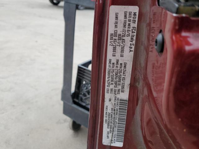 ZFBERFAT3F6A81451 - 2015 RAM PROMASTER 勃艮第红 照片 12