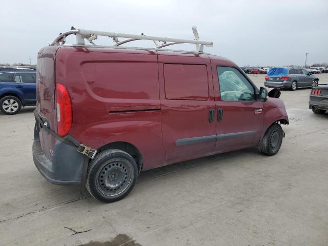 ZFBERFAT3F6A81451 - 2015 RAM PROMASTER BURGUNDY photo 3