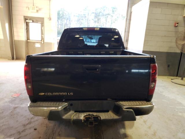 1GCCS136858164490 - 2005 CHEVROLET  COLORADO BLACK photo 6