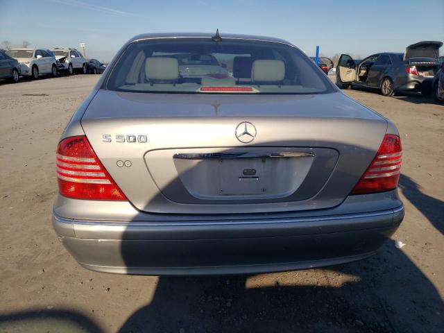 WDBNG75J65A440848 - 2005 MERCEDES-BENZ S 500 GOLD photo 6