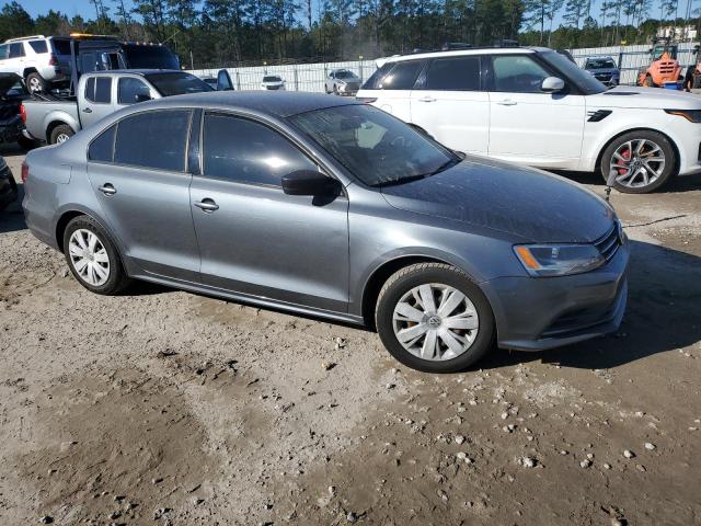 3VW267AJ3GM408553 - 2016 VOLKSWAGEN JETTA S GRAY photo 4