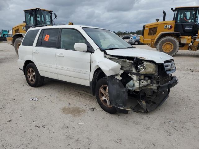 5FNYF28436B016790 - 2006 HONDA PILOT EX WHITE photo 4