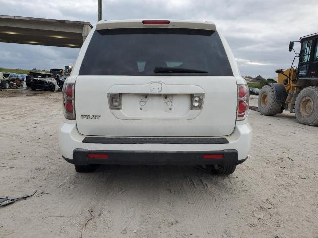 5FNYF28436B016790 - 2006 HONDA PILOT EX WHITE photo 6