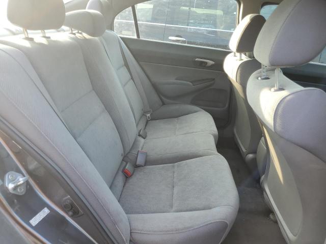 2HGFA16529H326909 - 2009 HONDA CIVIC LX GRAY photo 10