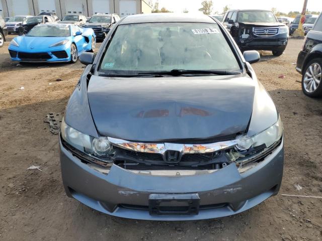 2HGFA16529H326909 - 2009 HONDA CIVIC LX GRAY photo 5