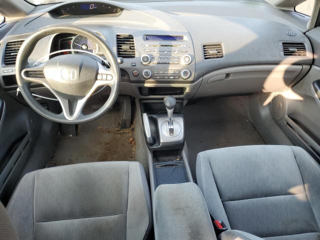 2HGFA16529H326909 - 2009 HONDA CIVIC LX GRAY photo 8