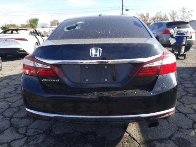 1HGCR2F71GA004146 - 2016 HONDA ACCORD EX BLACK photo 6