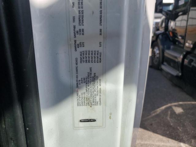 3AKJHHDRXKSKC9378 - 2019 FREIGHTLINER CASCADIA 1 WHITE photo 10