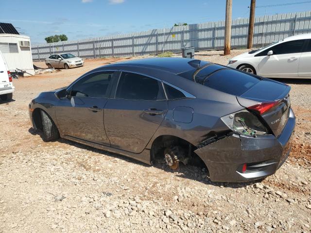 JHMFC1F76JX003830 - 2018 HONDA CIVIC EXL GRAY photo 2