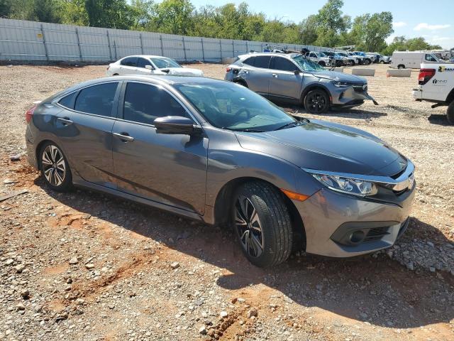 JHMFC1F76JX003830 - 2018 HONDA CIVIC EXL GRAY photo 4